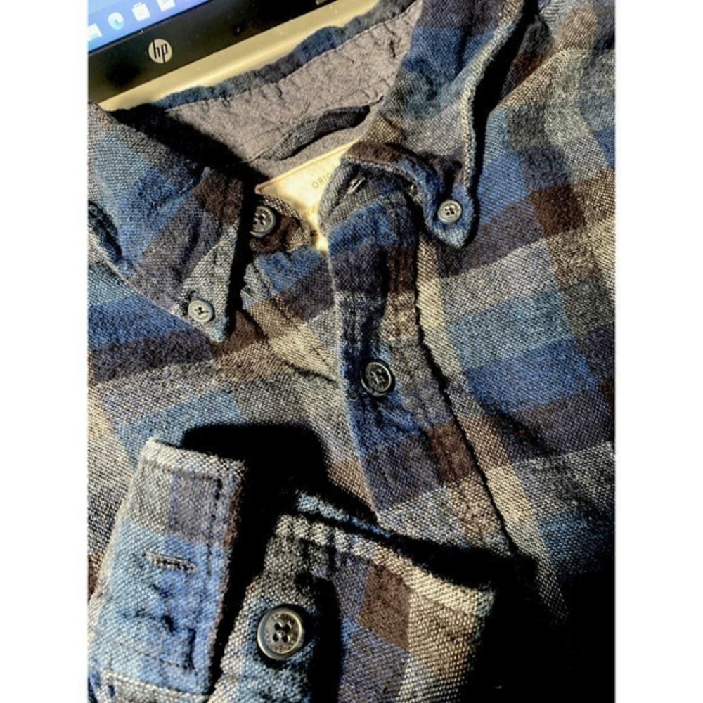Weatherproof Vintage‎ Mens  Blue  ￼Size XL  Shirt L Long Sleeve